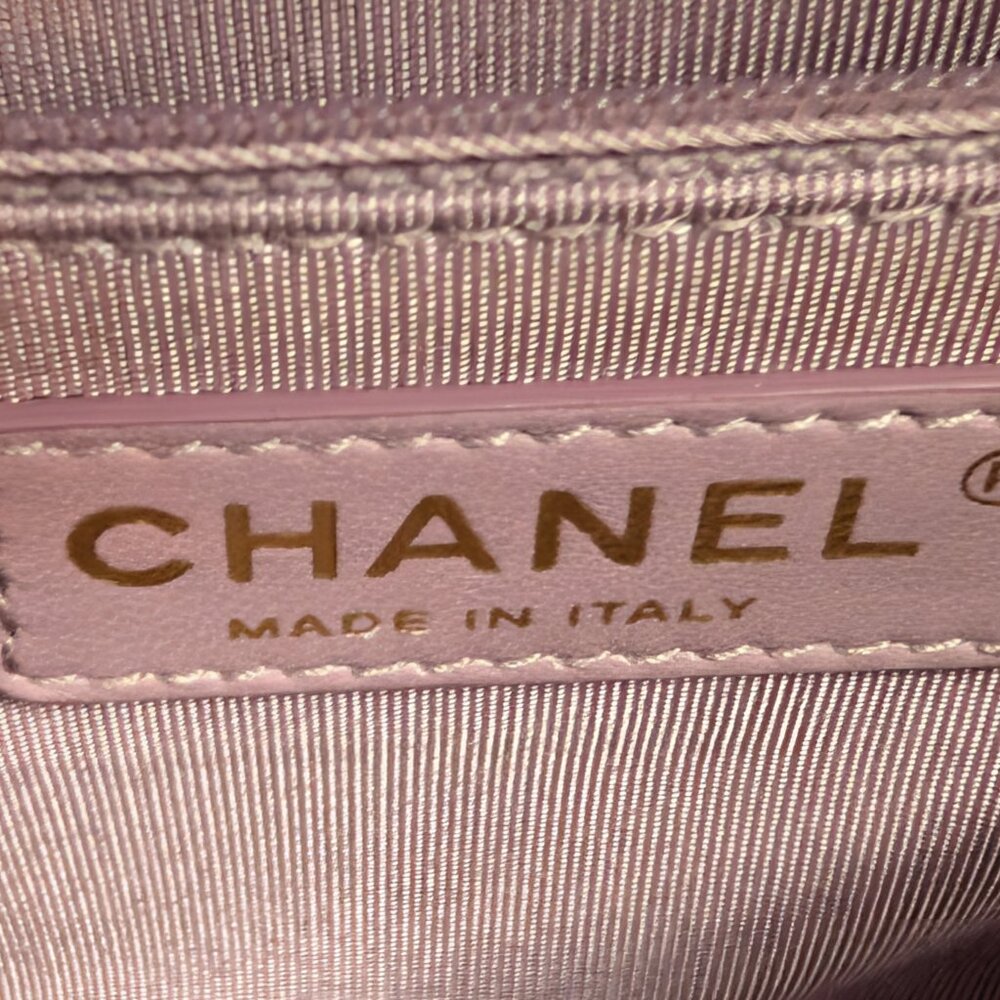 Chanel Light Pink Rose Mademoiselle Mini Rectangular Classic Flap Bag - Picture 13 of 16